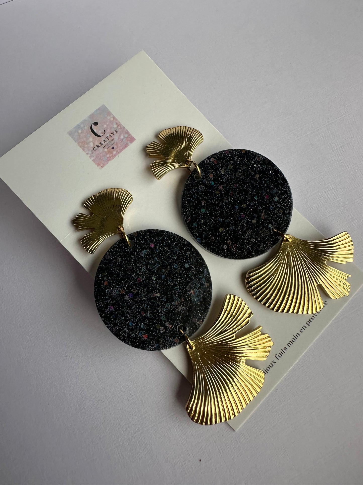 Boucles d'oreilles éclat Nocturne