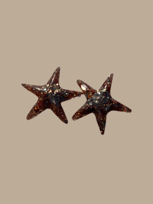 Boucle d’oreille, étoile de mer Creative Paillettes