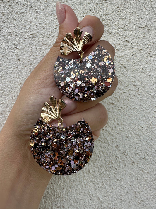 Boucles Ginkgo Noa Creative Paillettes