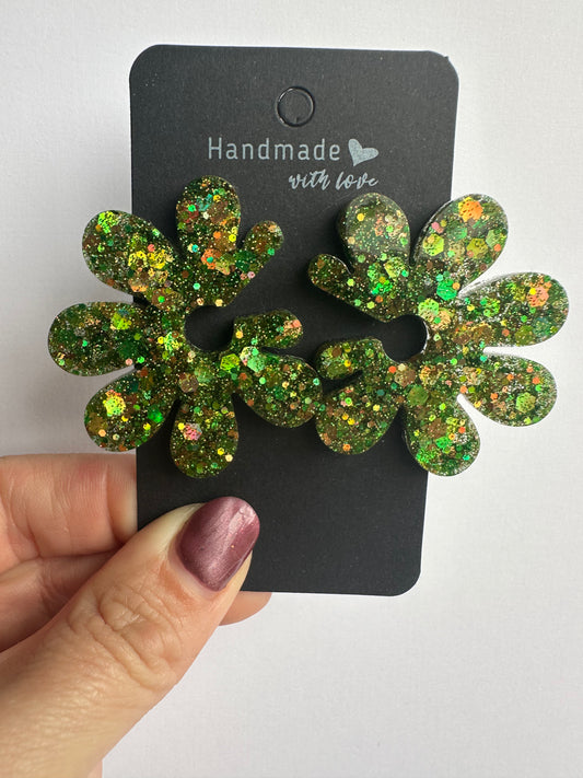 Boucles d’oreilles, Floralia Creative Paillettes