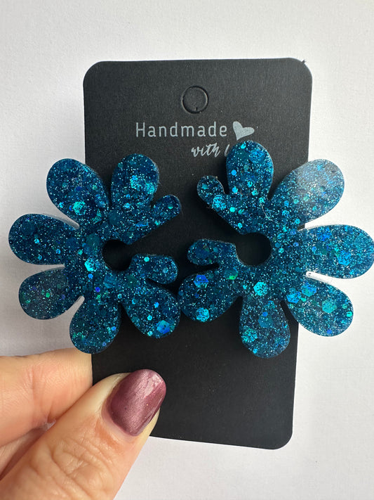 Boucles d’oreilles, Floralia Creative Paillettes