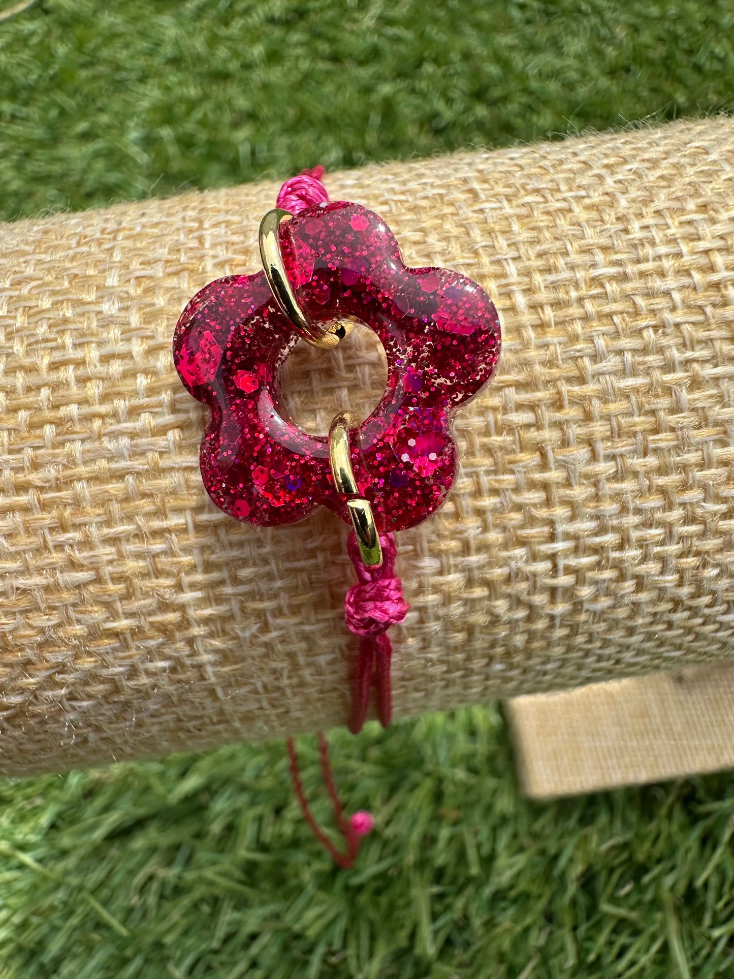 Bracelet Resine paquerette Creative Paillettes