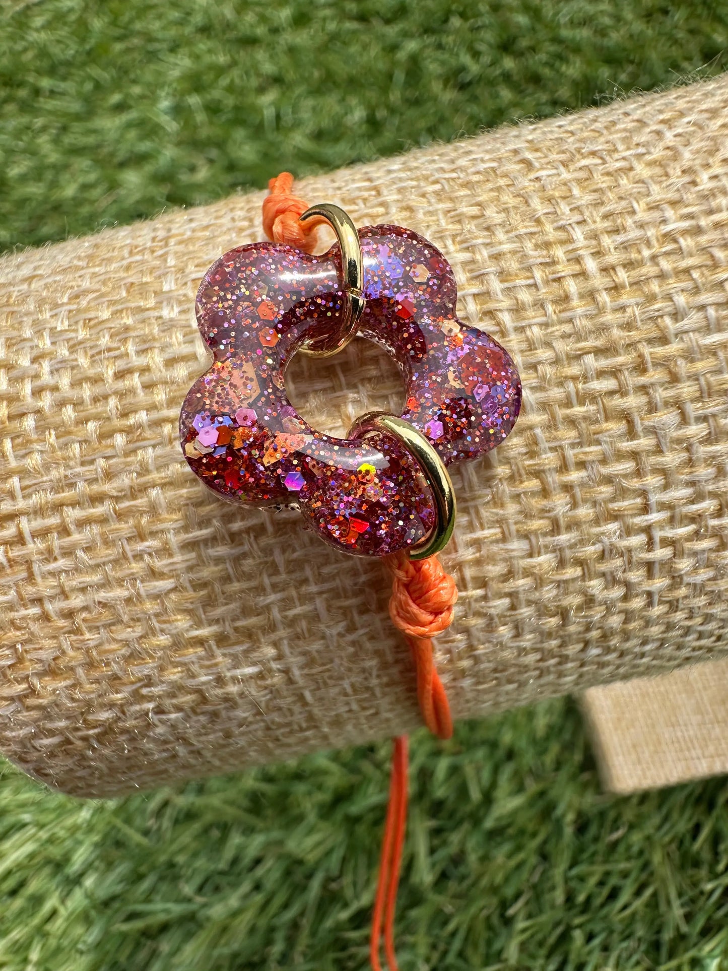 Bracelet Resine paquerette Creative Paillettes