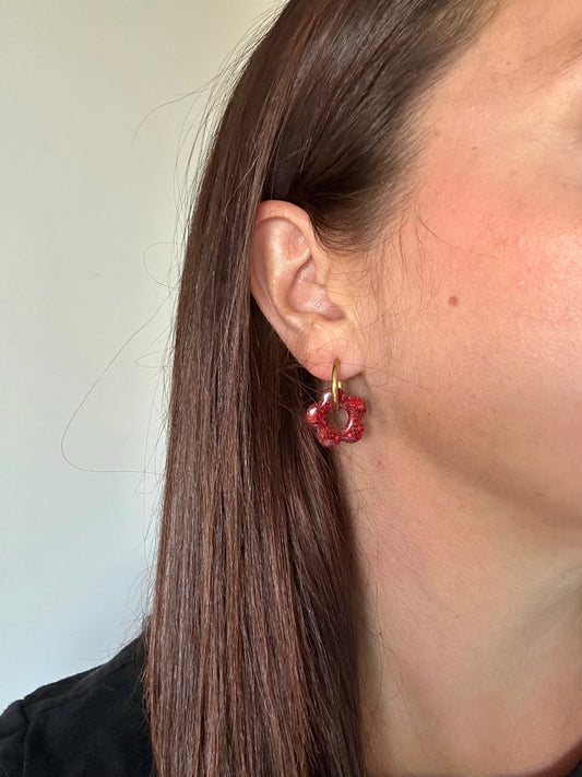 Boucles d’oreilles Fleur créole Rubia