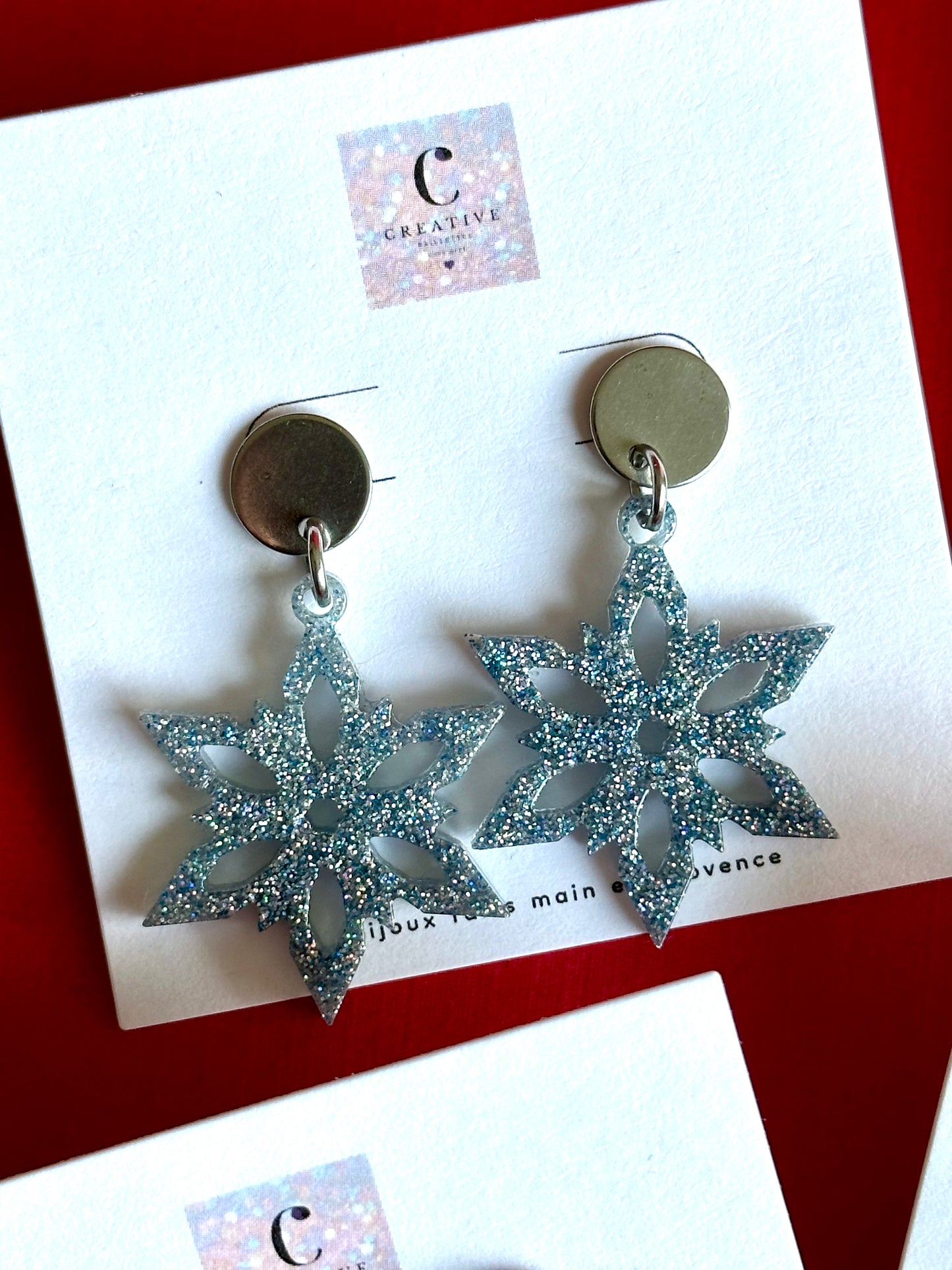 Boucles d’oreilles Noël
