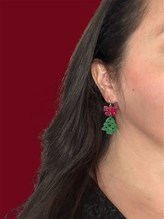 Boucles d’oreilles Noël