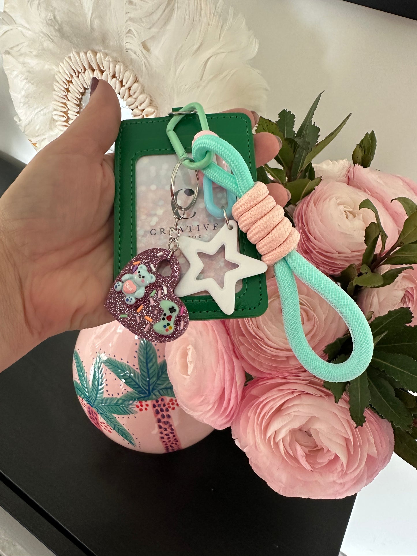 Porte cartes Creative Paillettes