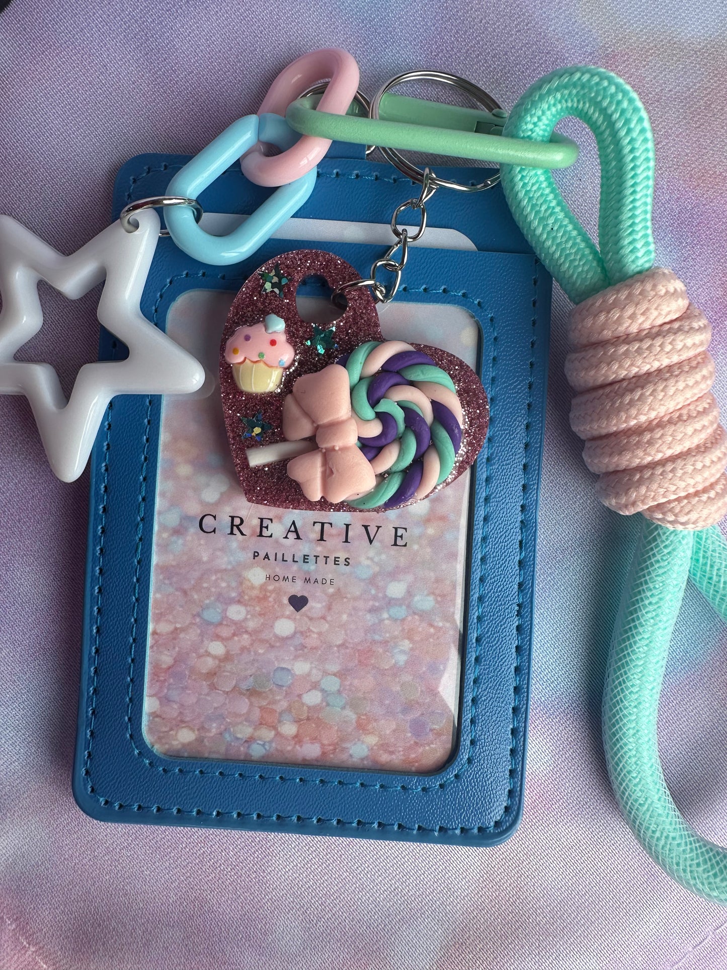 Porte cartes Creative Paillettes