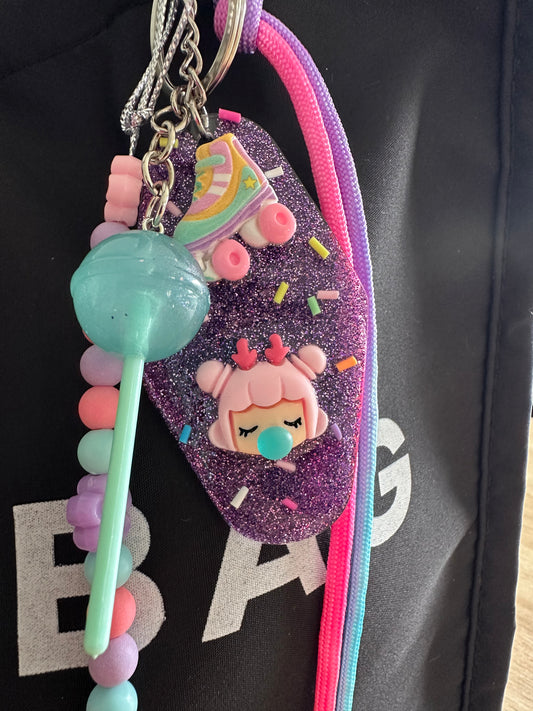 Porte clés Creative Paillettes