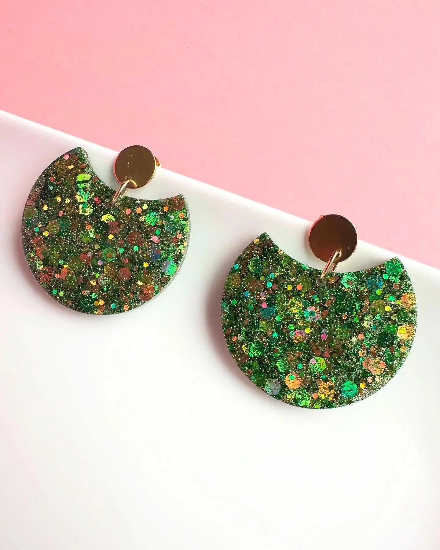 Boucles d’oreilles pendantes printemps