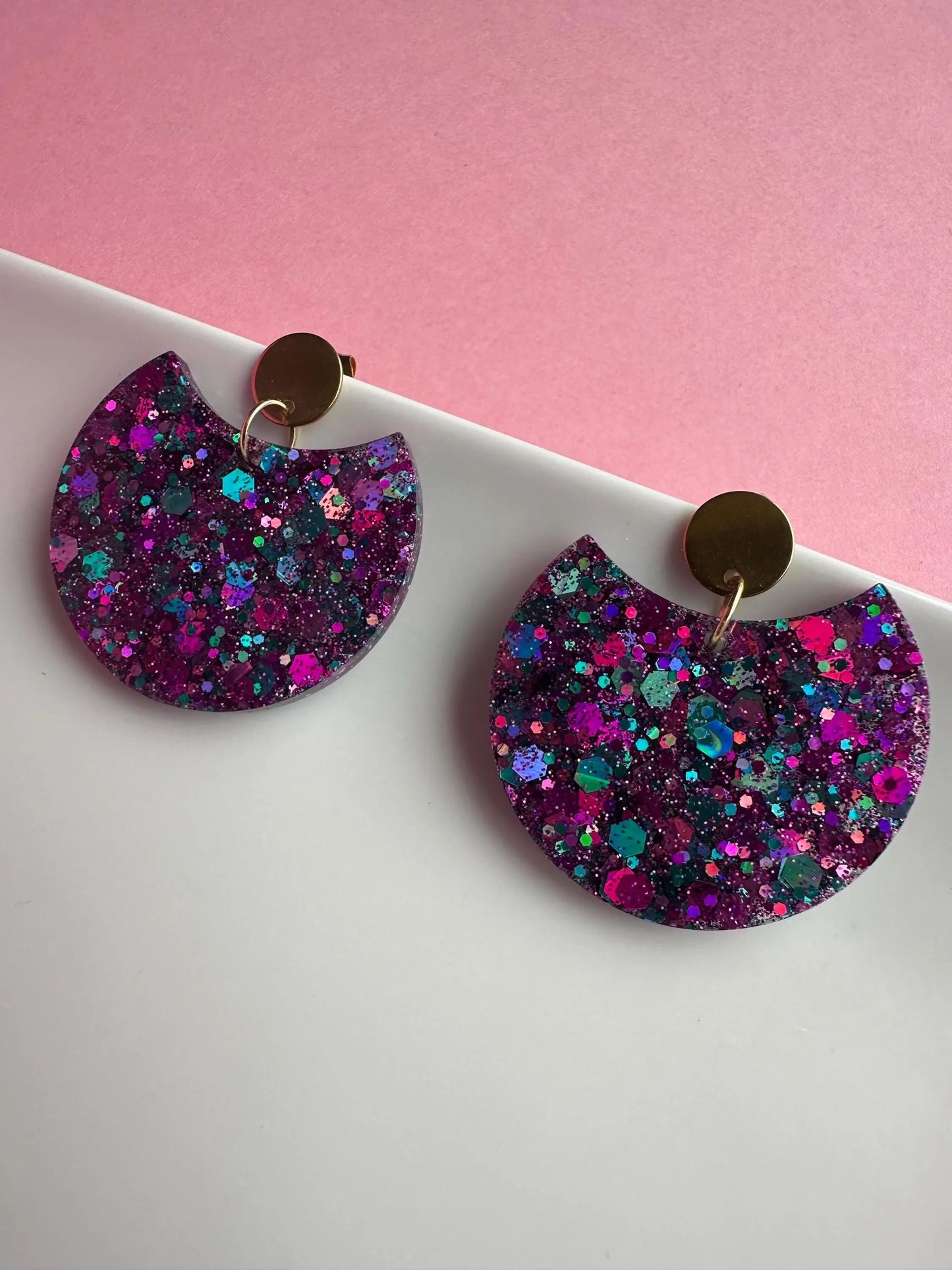 Boucles d’oreilles pendantes printemps