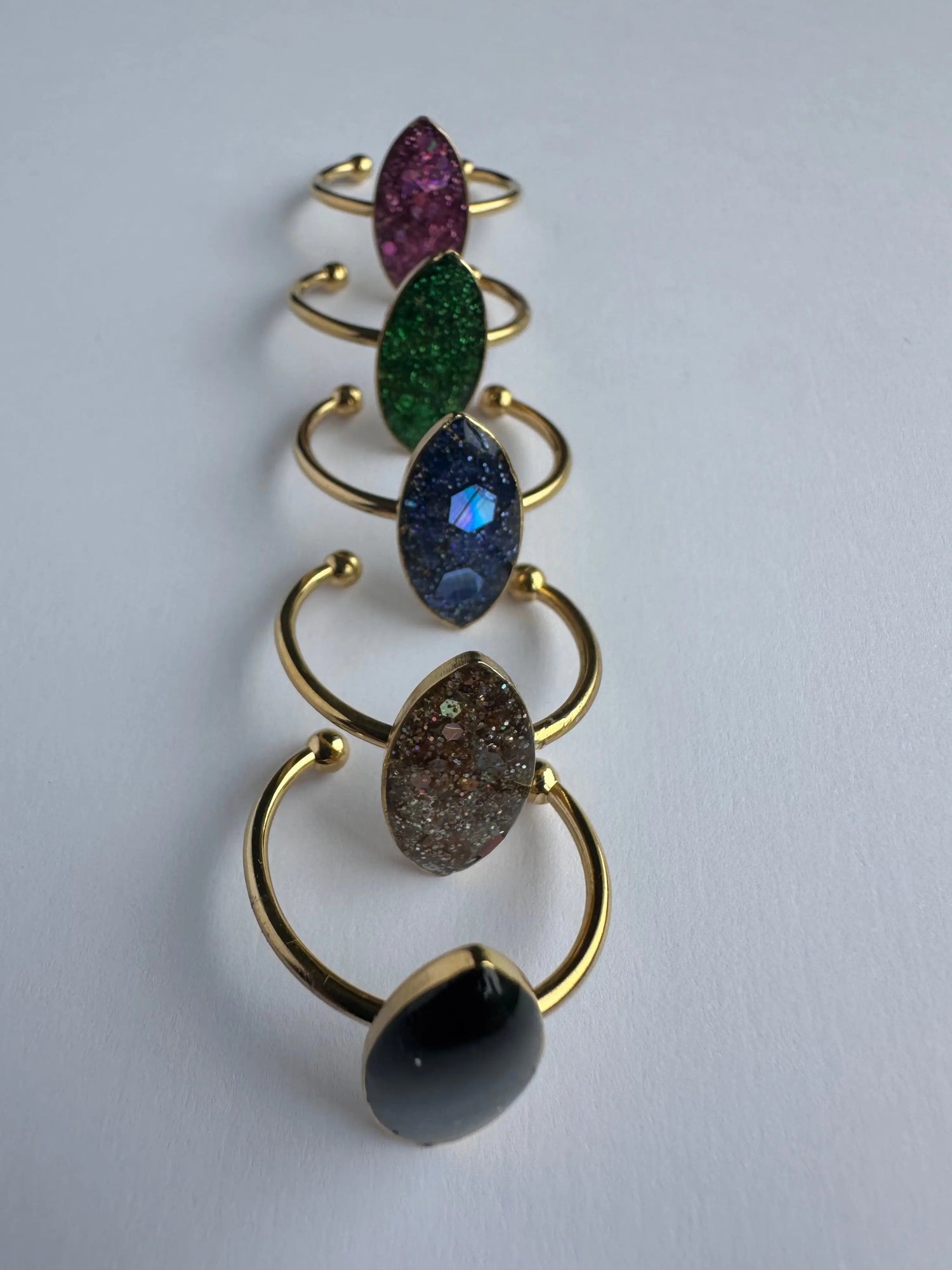 Bagues artisanales - Creative Paillettes