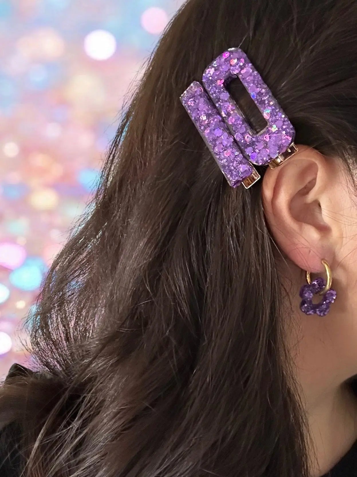 Barrettes cheveux - Creative Paillettes