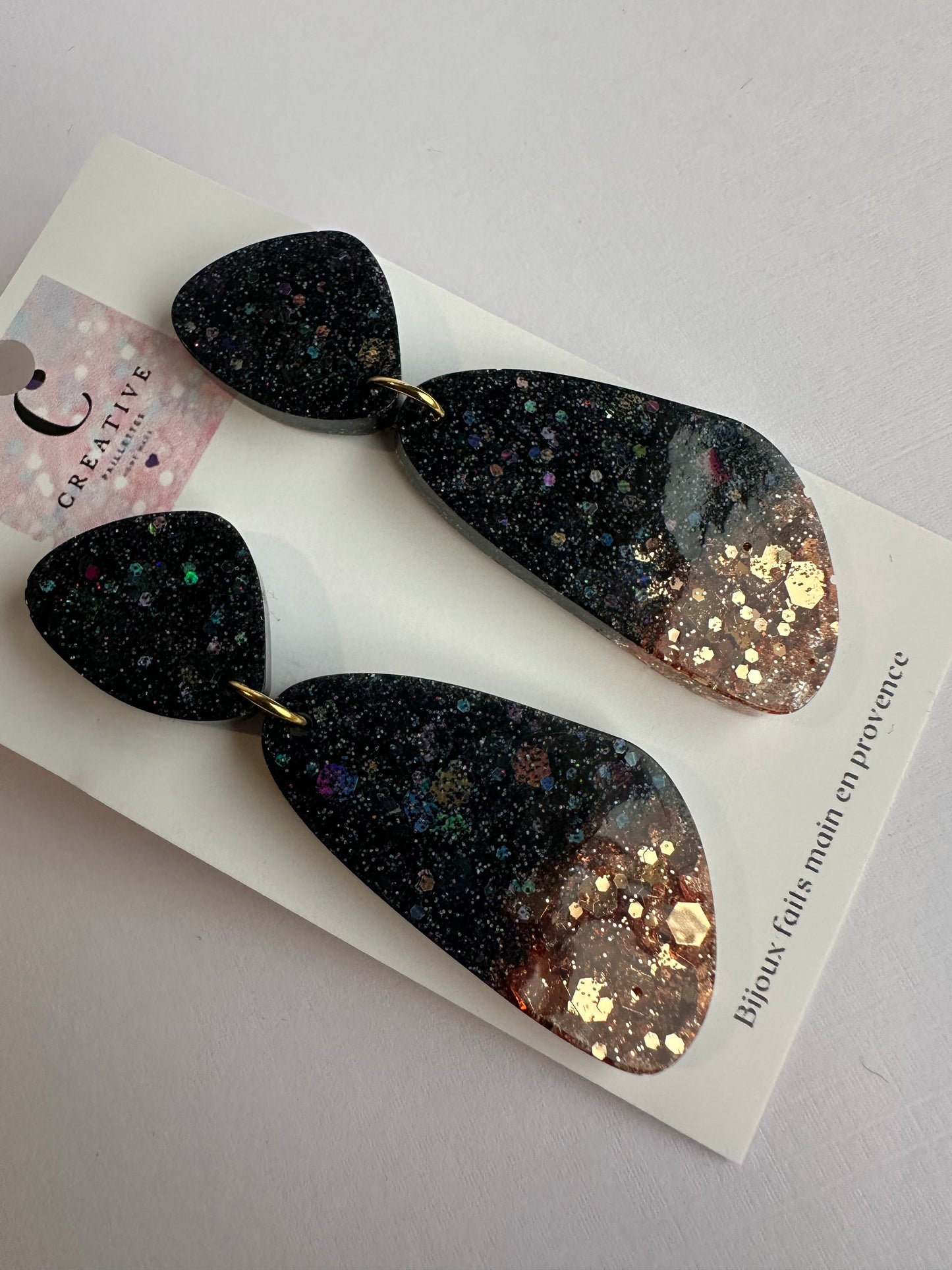 Boucles d'oreilles éclat Nocturne