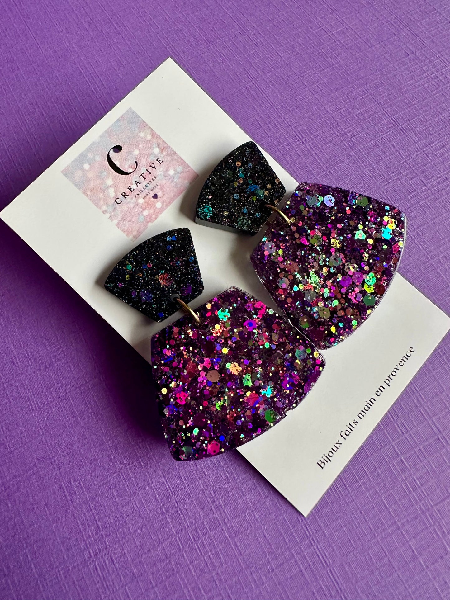 Boucles d'oreilles éclat de fête