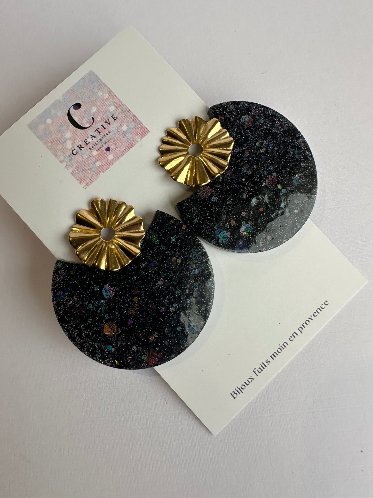 Boucles d'oreilles éclat Nocturne