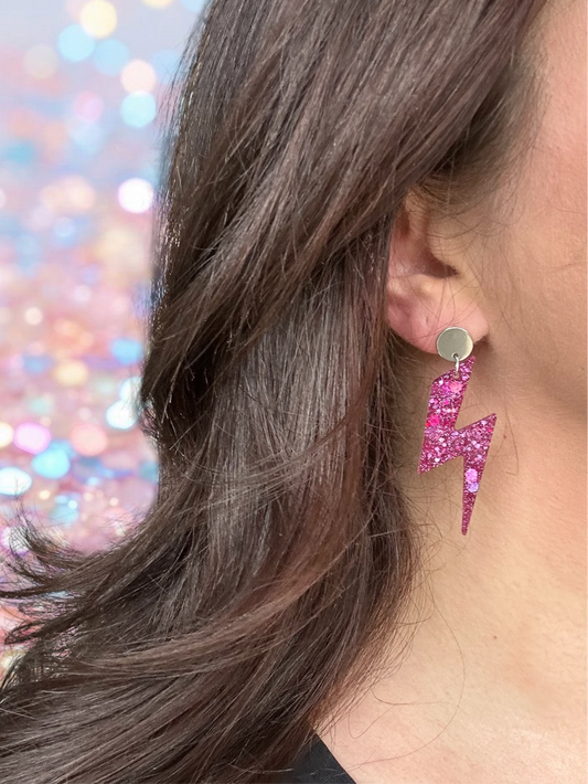 Boucles d’oreilles éclair