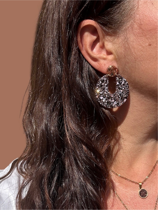 Boucles d’oreilles éclat fendu