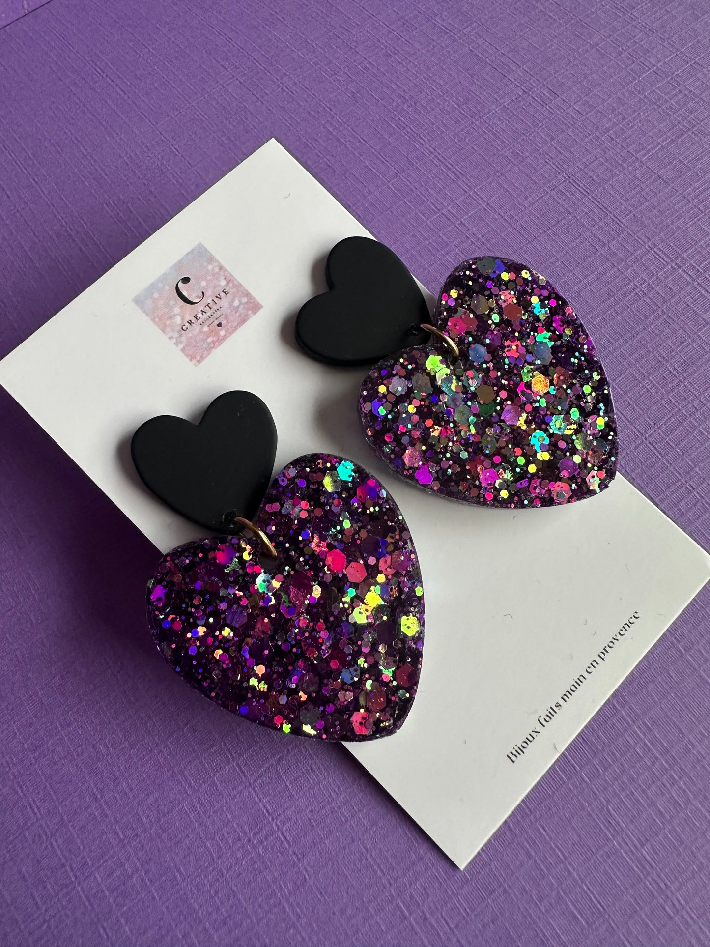 Boucles d'oreilles éclat de fête