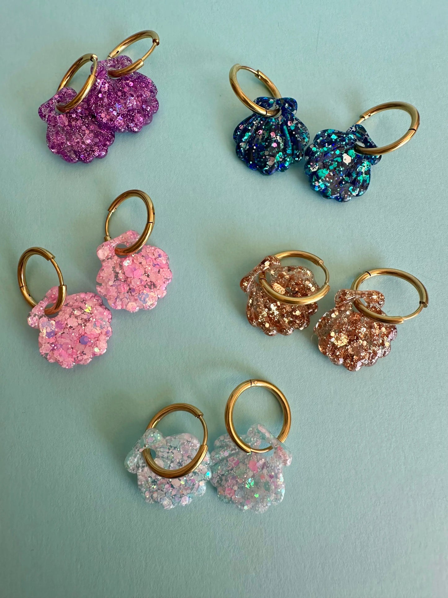 Créole coquillage Creative Paillettes