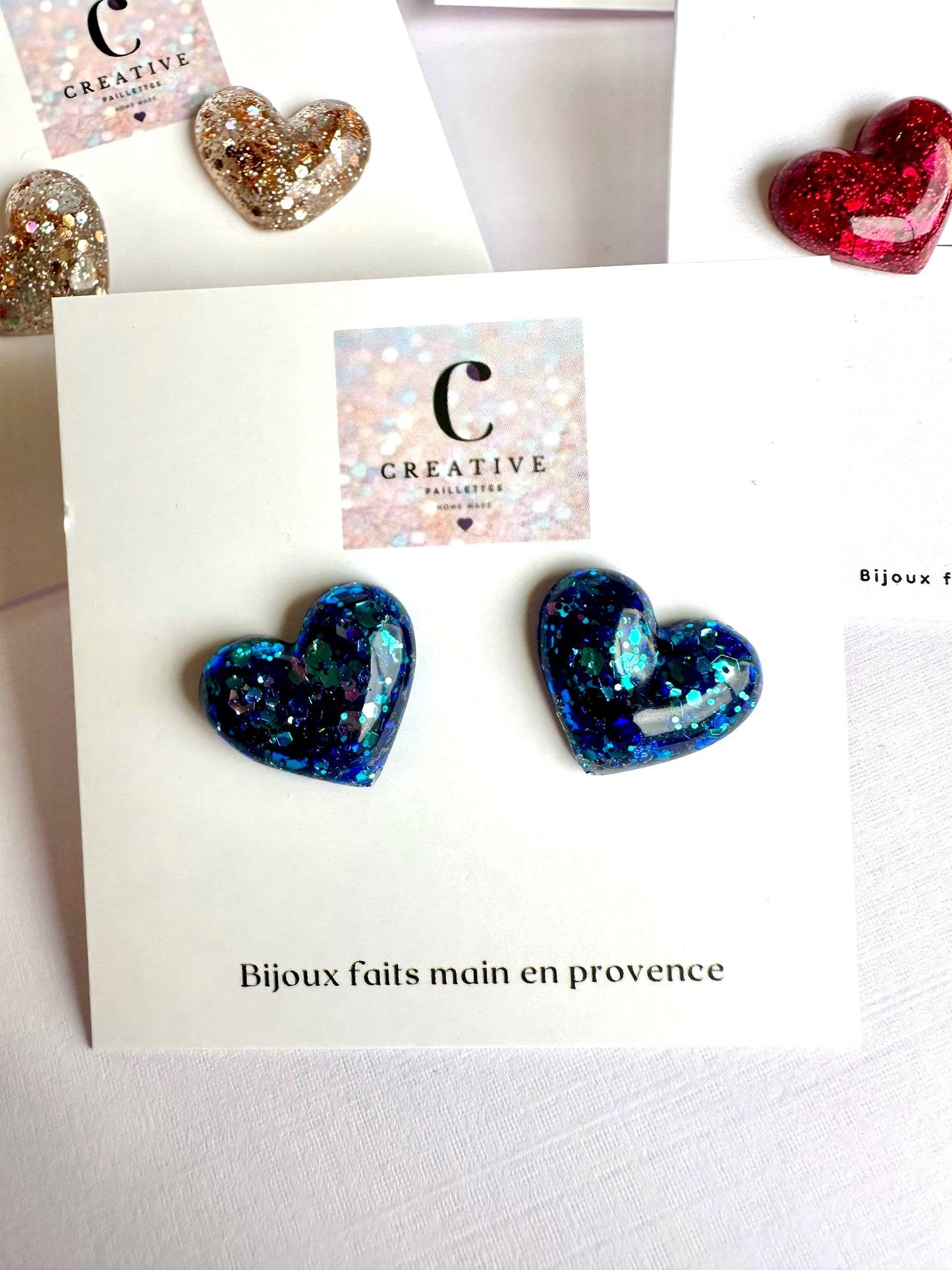 Boucles d’oreilles cœur