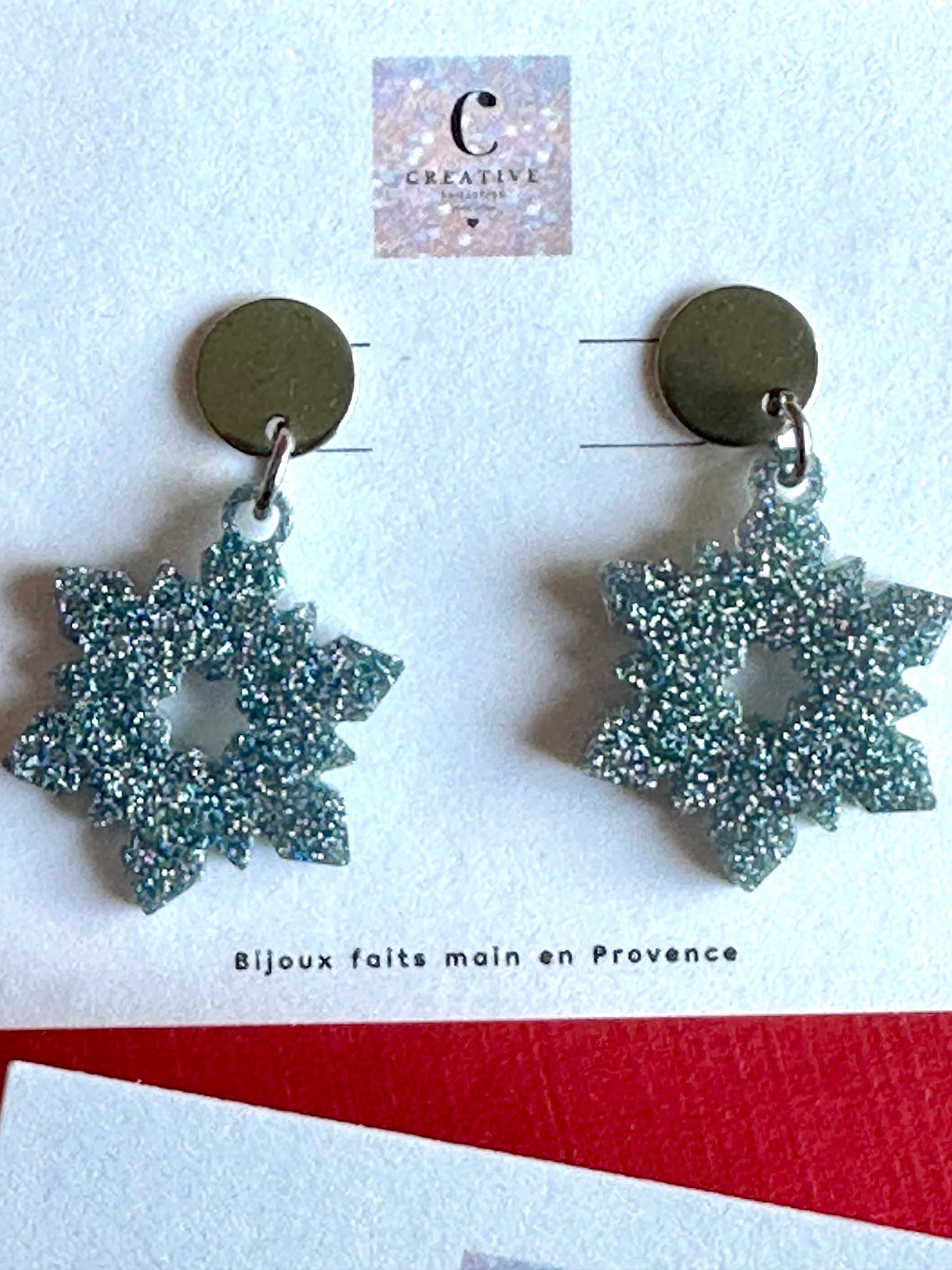 Boucles d’oreilles Noël