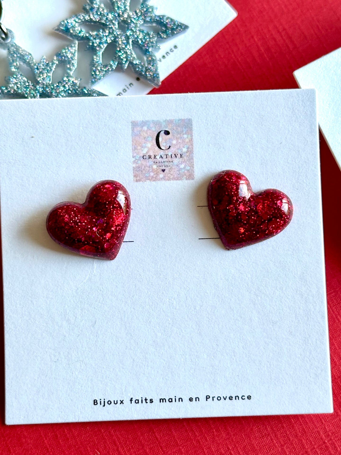 Boucles d’oreilles Noël