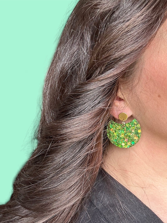 Boucles d’oreilles pendantes printemps