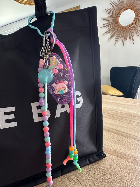 Porte clés Creative Paillettes