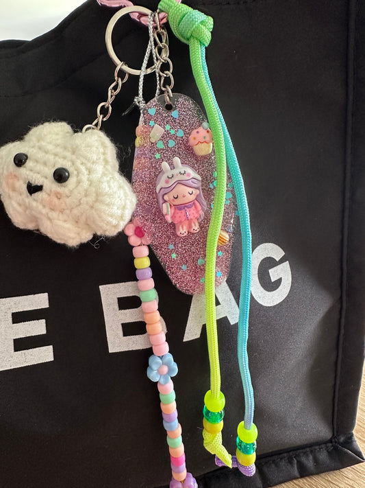 Porte clés Creative Paillettes