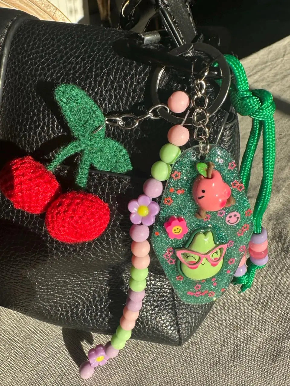 Porte-clés, avocat Creative Paillettes