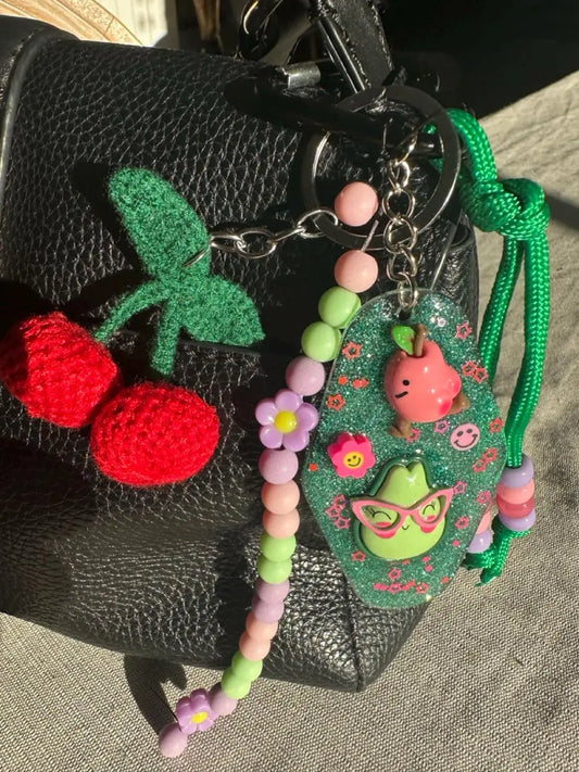 Porte-clés, avocat Creative Paillettes
